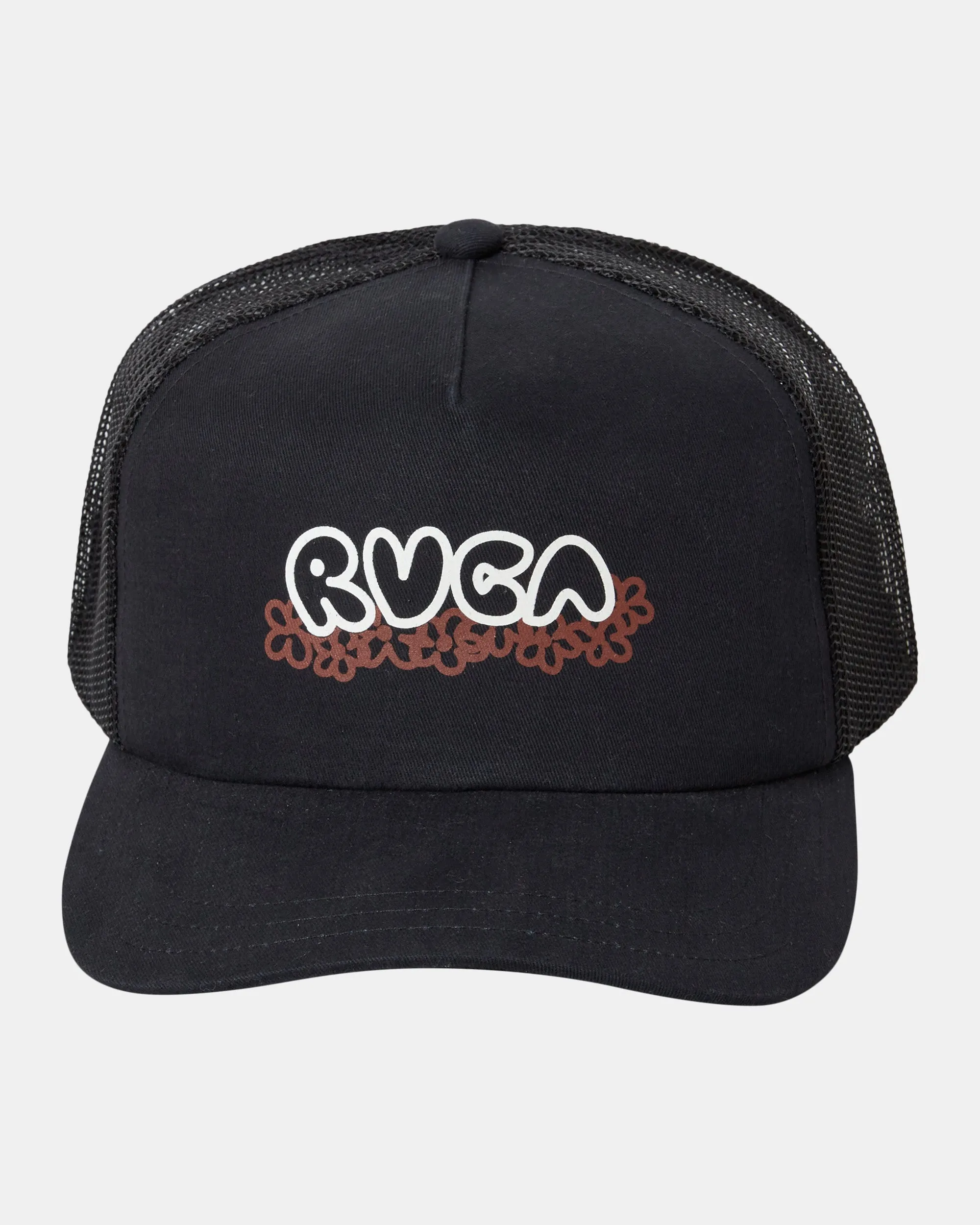 17Th St Trucker Hat - Rvca Black