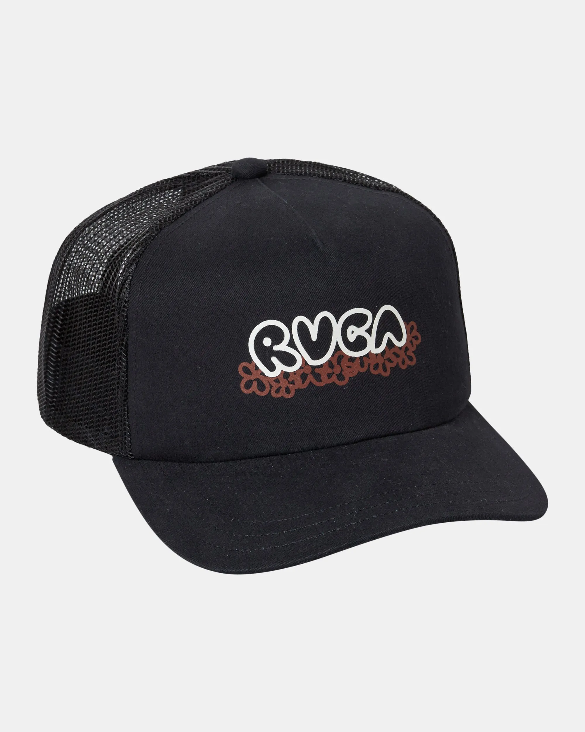 17Th St Trucker Hat - Rvca Black