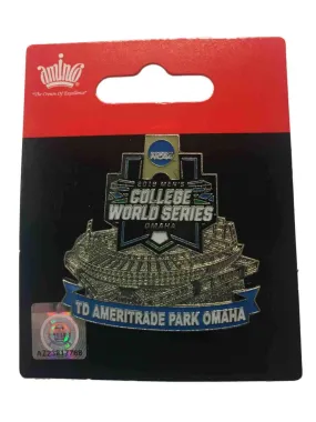 2019 Men's College World Series CWS Aminco TD Ameritrade Park Omaha Lapel Pin