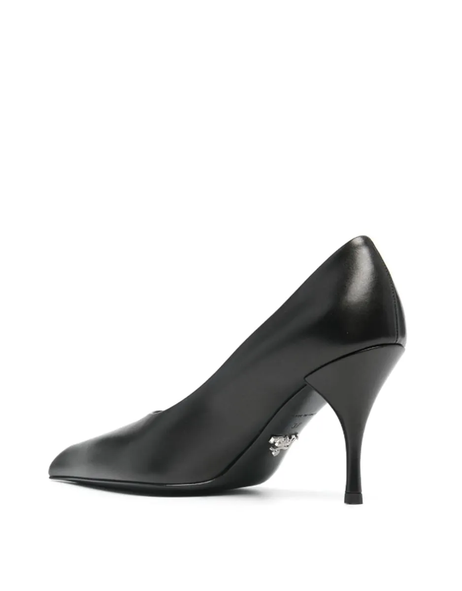 85MM LEATHER PUMPS