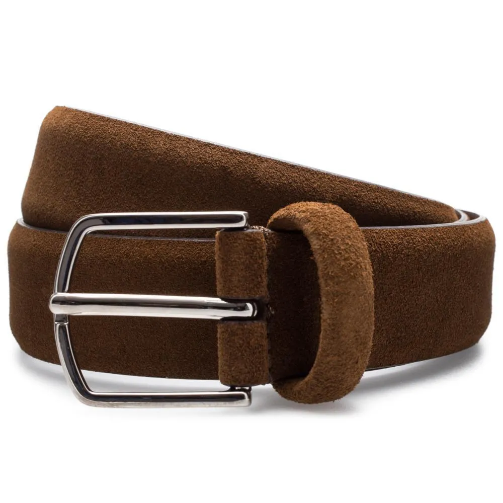 A/0325 Suede Narrow Width Belt