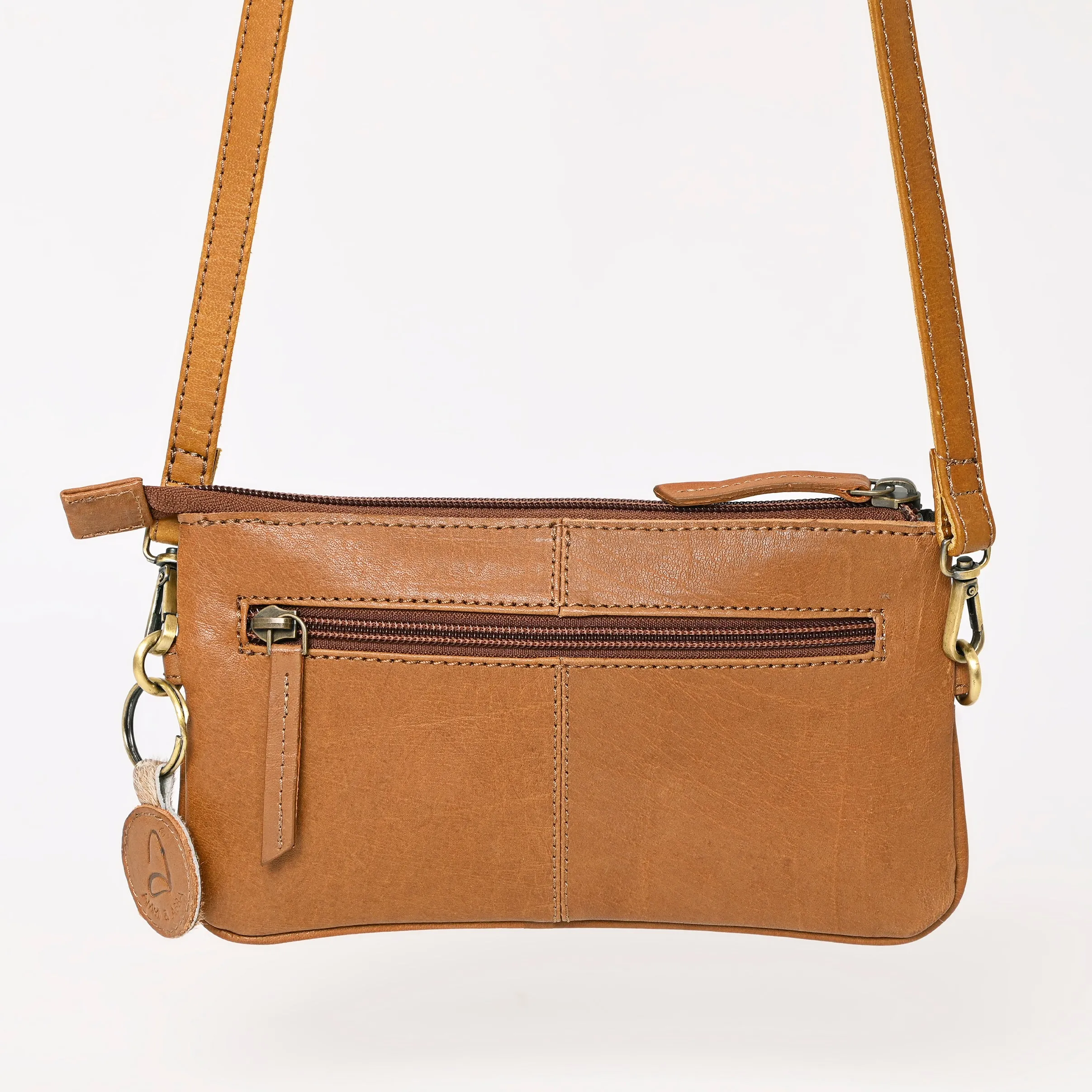 A&A-985  Montana West 100% Genuine Hair-On Cowhide Leather  Crossbody