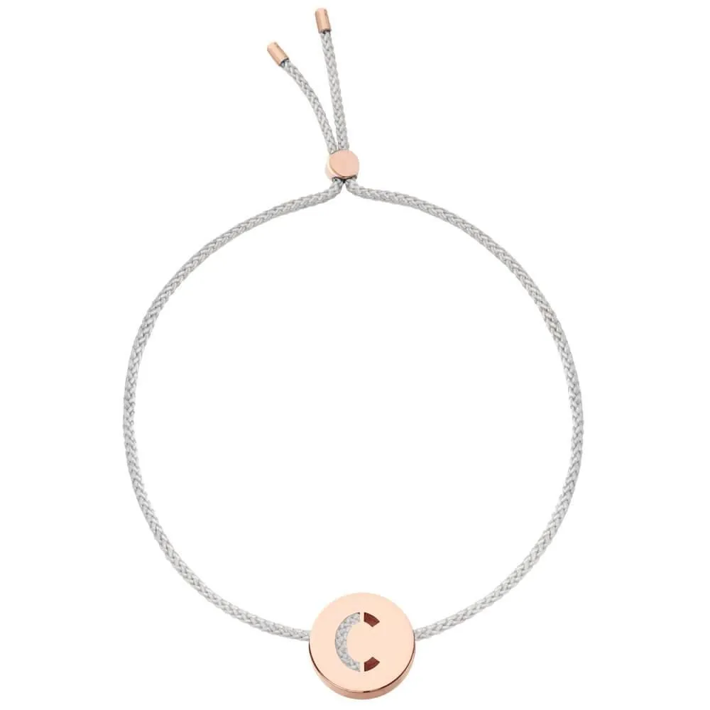 ABC's - C - Sale Silver Bracelet