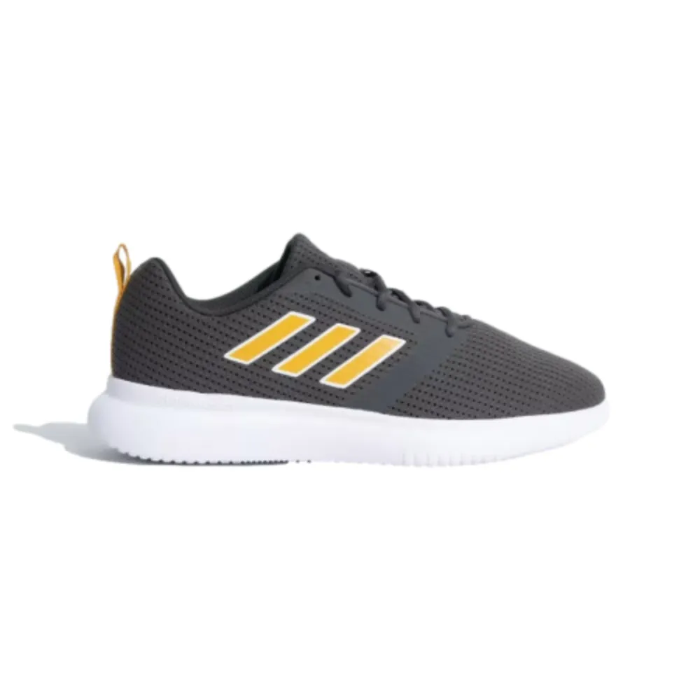 Adidas Men's Fleecewalk Running Shoe (Grey Six/Cloud White/Preloved Yellow)