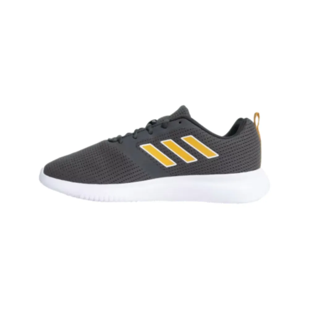 Adidas Men's Fleecewalk Running Shoe (Grey Six/Cloud White/Preloved Yellow)