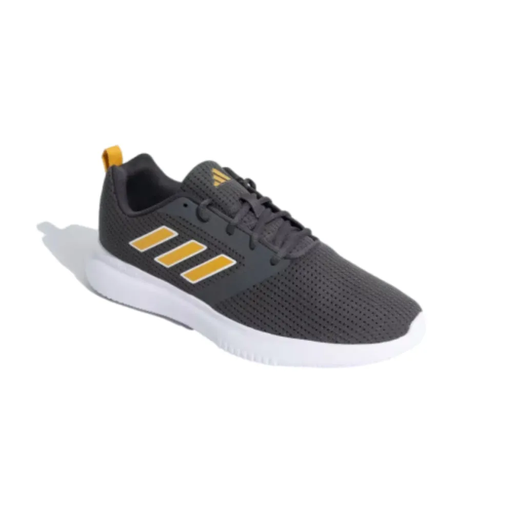 Adidas Men's Fleecewalk Running Shoe (Grey Six/Cloud White/Preloved Yellow)