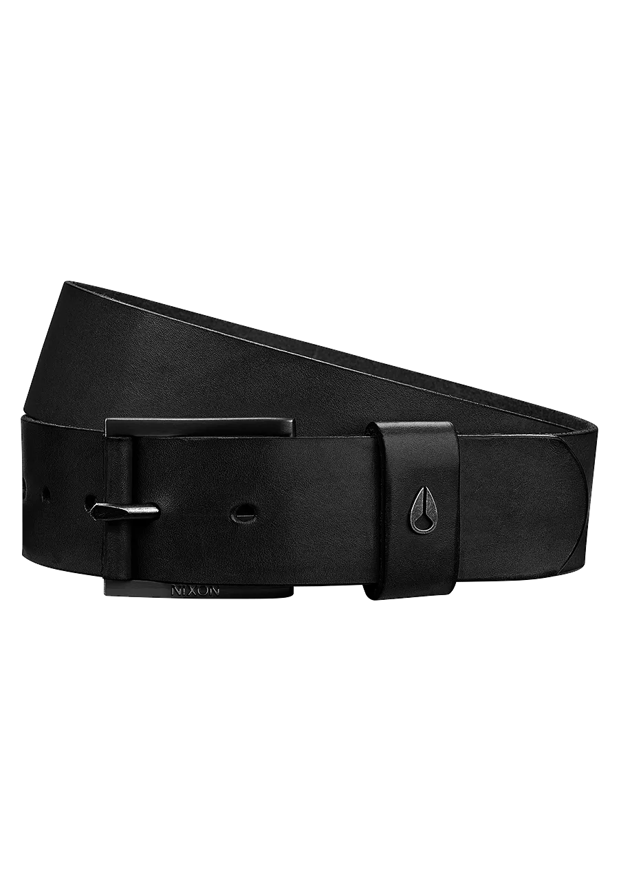 Americana Leather Belt - Black