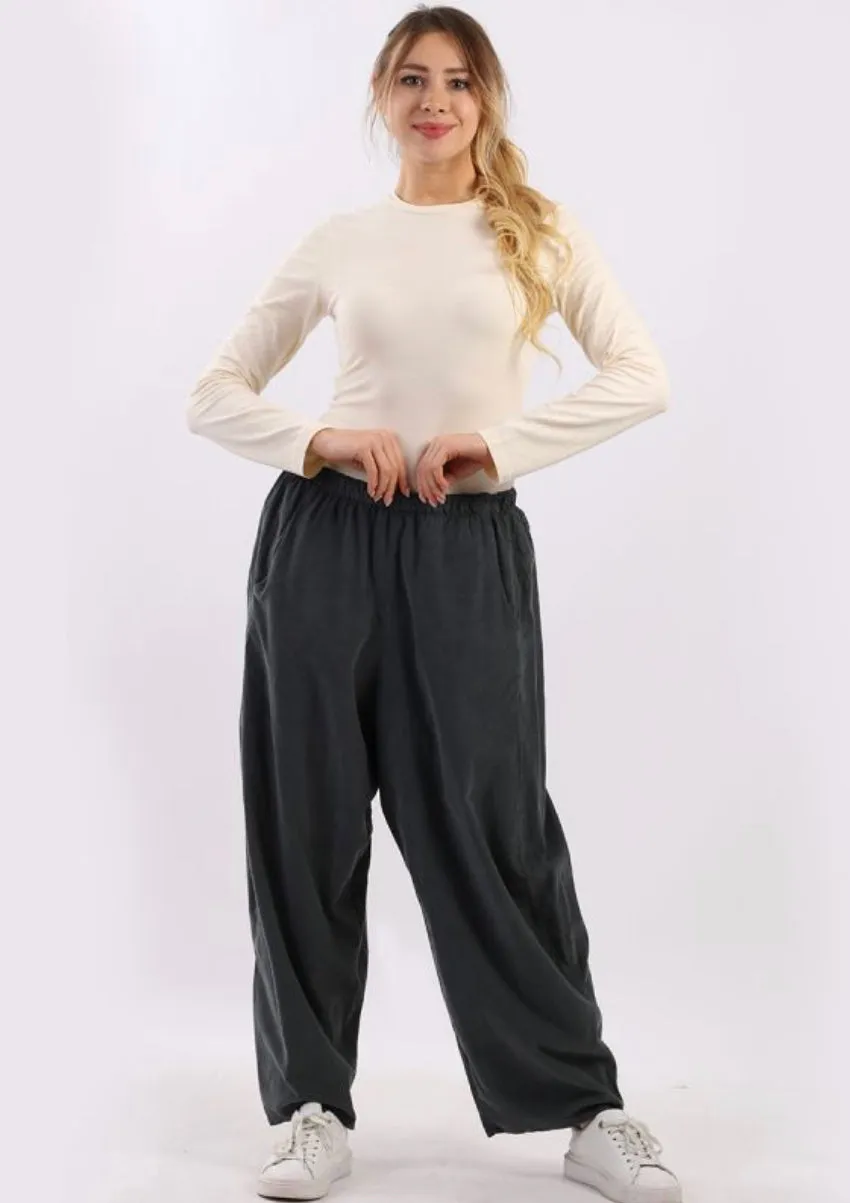 Anne   Kate Cotton Wide Leg Corduroy Pant 10-16