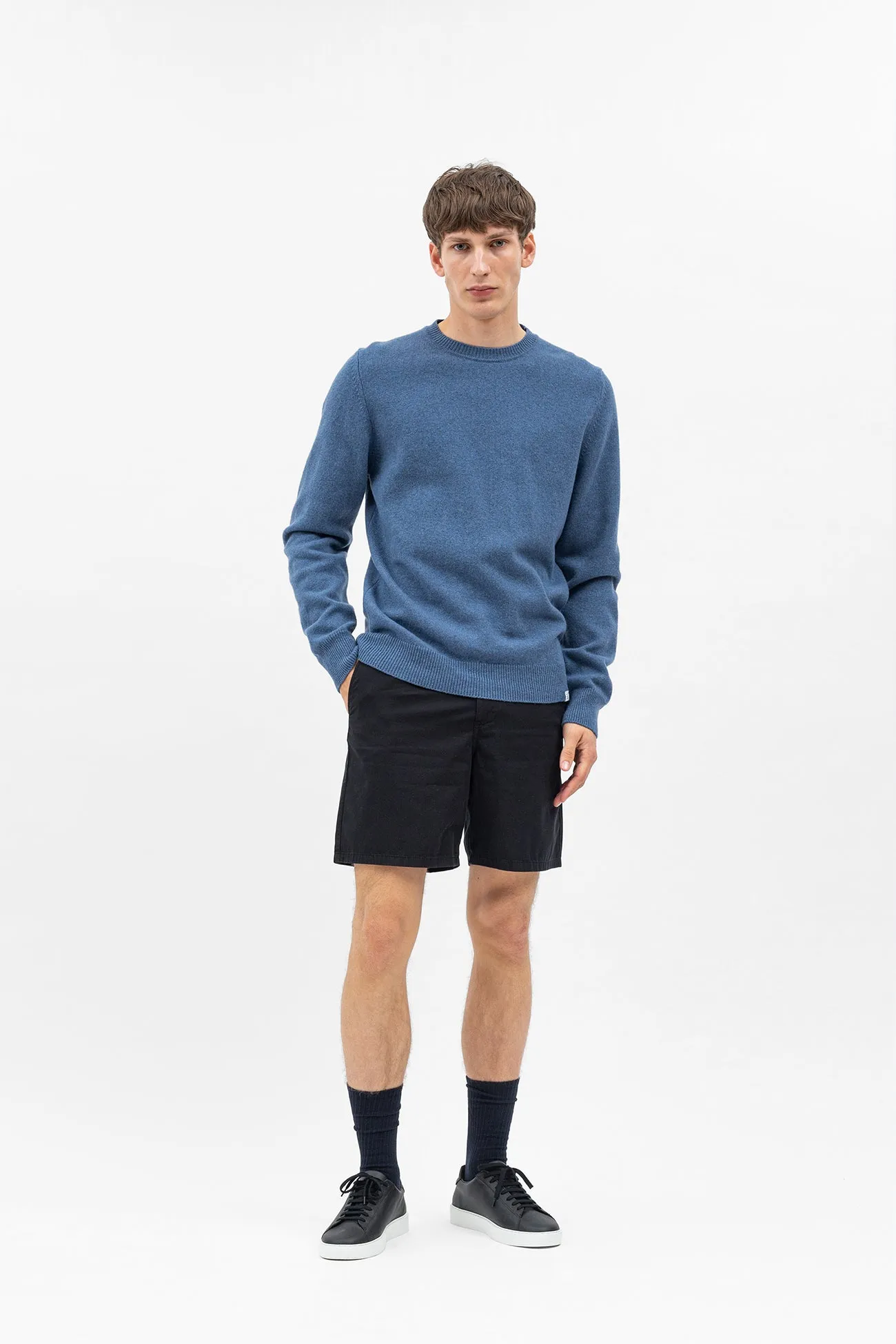 Aros Regular Light Shorts - Dark Navy