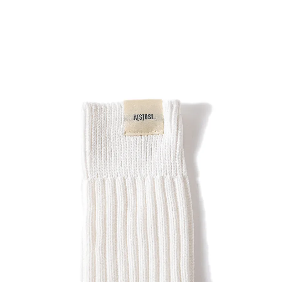 A[S]USL NEW SIGNATURE SOCKS-WHITE