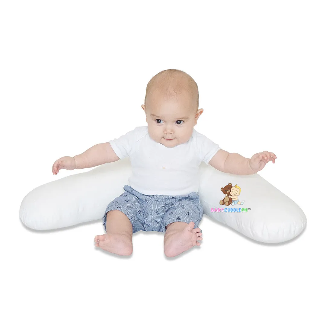 Babycuddle Nursing Pillow (Multi-use) - Airplanes in Dark Blue