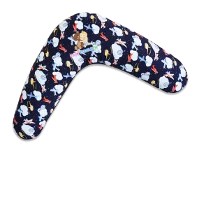 Babycuddle Nursing Pillow (Multi-use) - Airplanes in Dark Blue