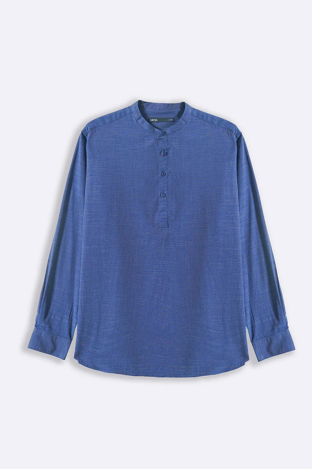 BAND COLLAR SHIRT