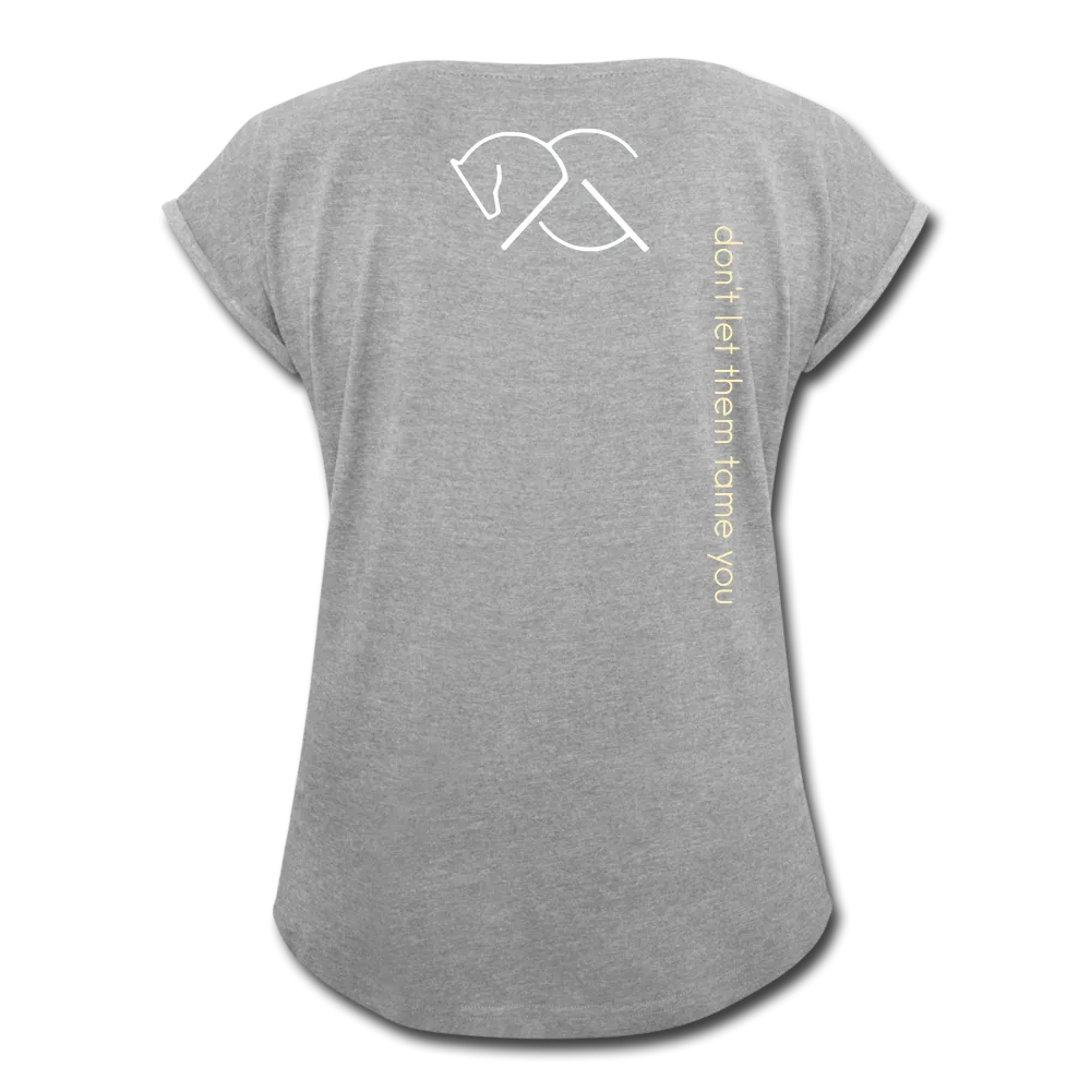 BARN BABES & CHAMPAGNE TEE | grey