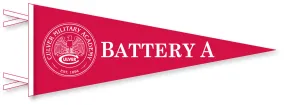 Battery A Pennant - 9" x 24"