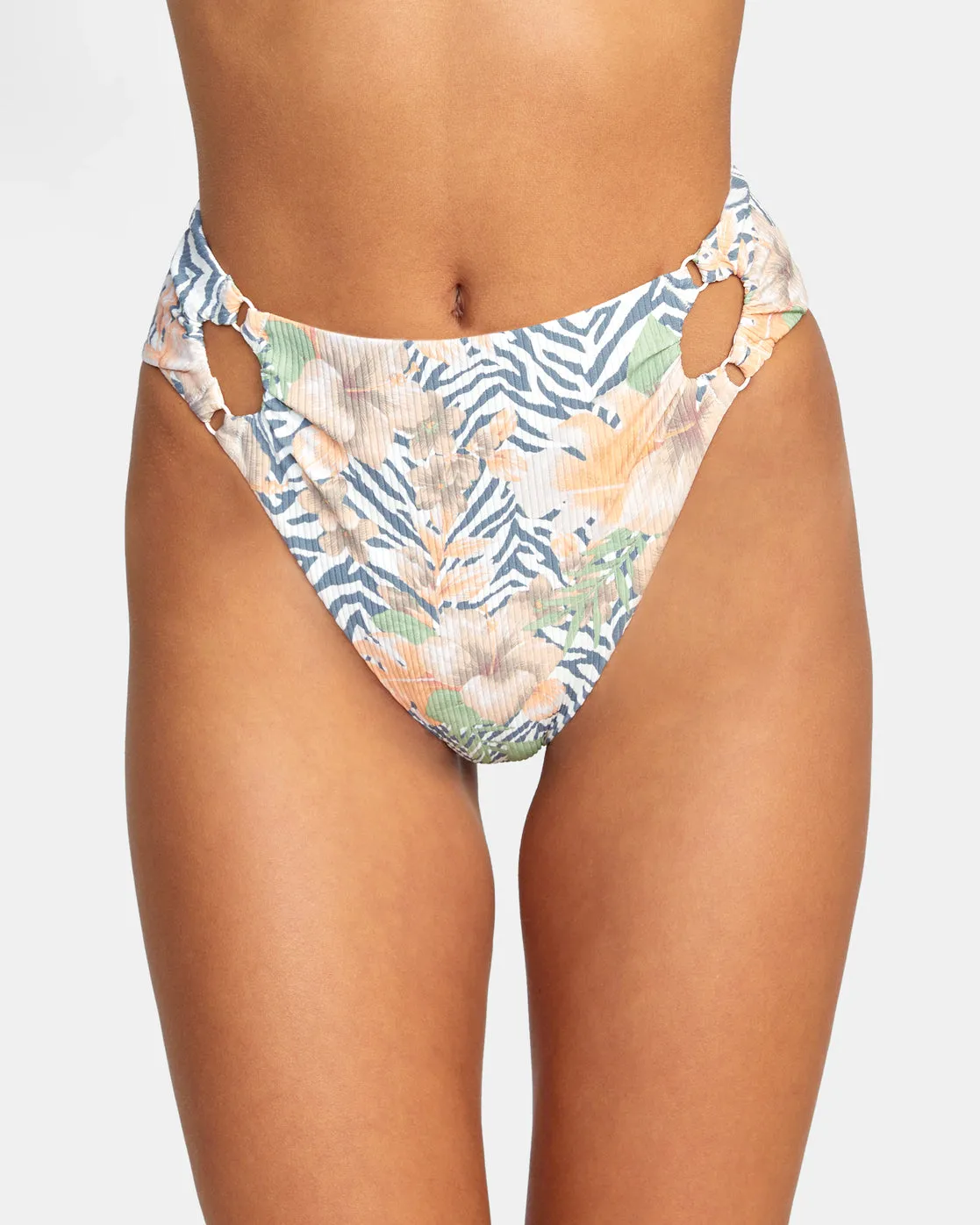 Bazaar High Rise Cheeky Bikini Bottoms - Multi