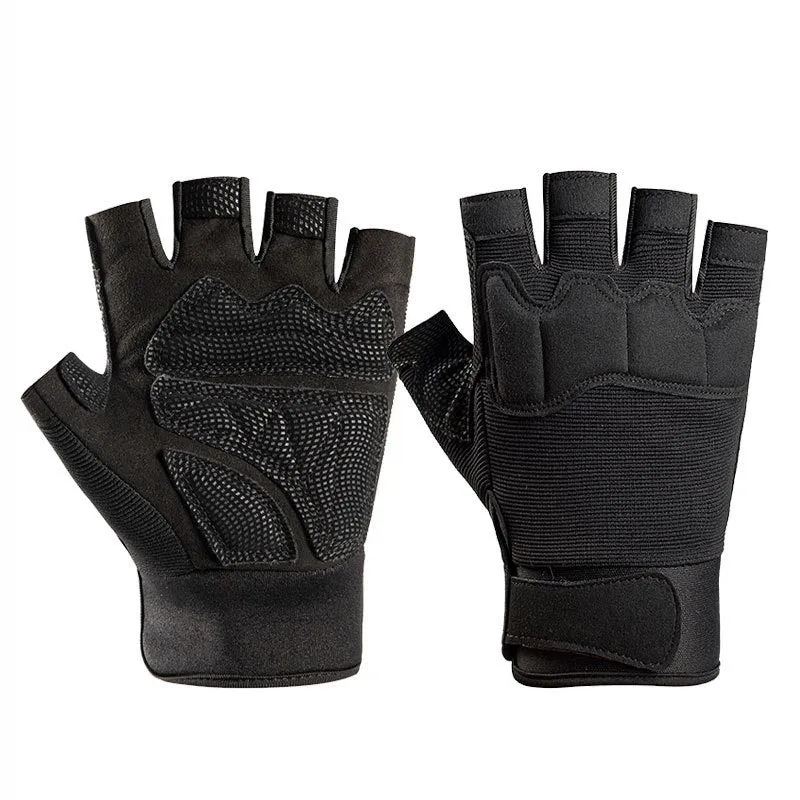 Biking Fitness Half Fingers Tactical Gloves