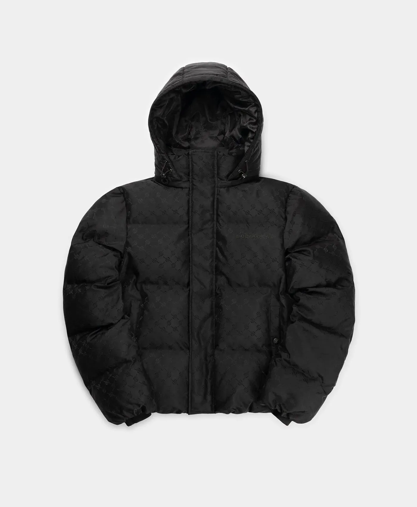 Black Monogram Puffer Jacket