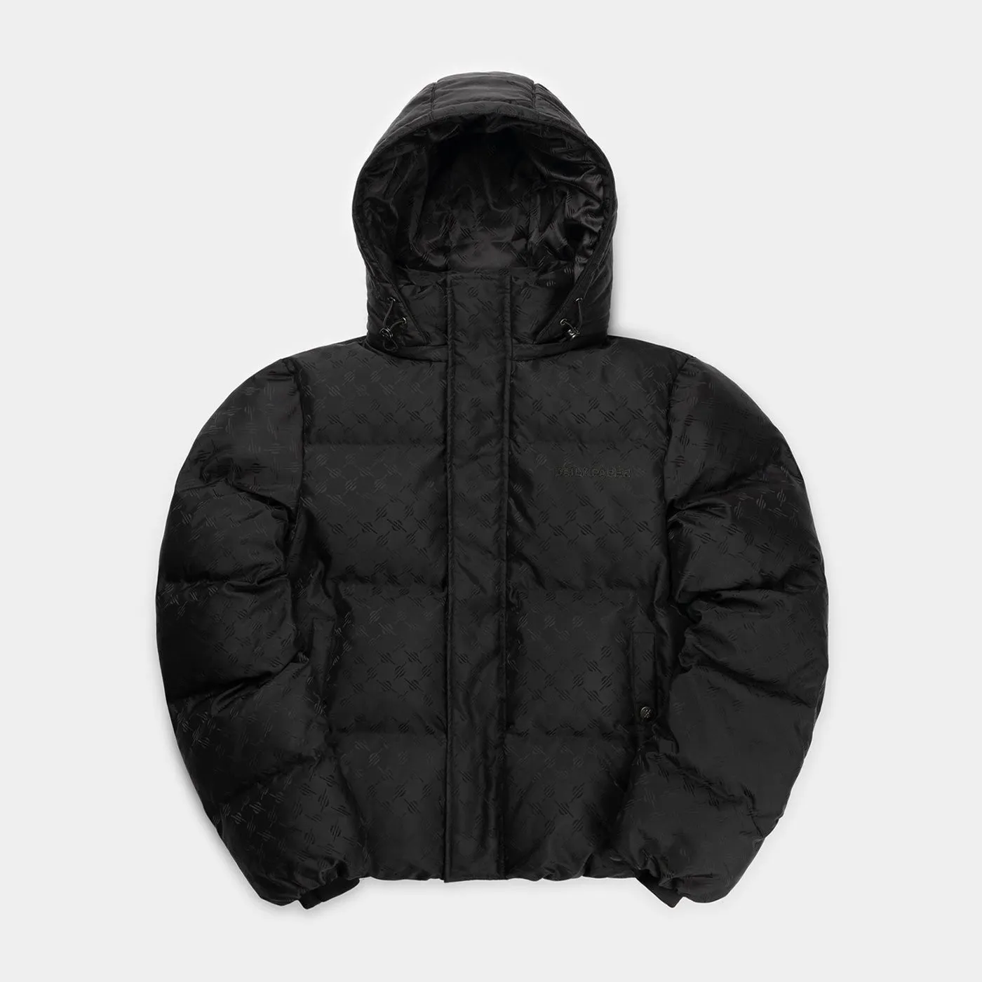 Black Monogram Puffer Jacket