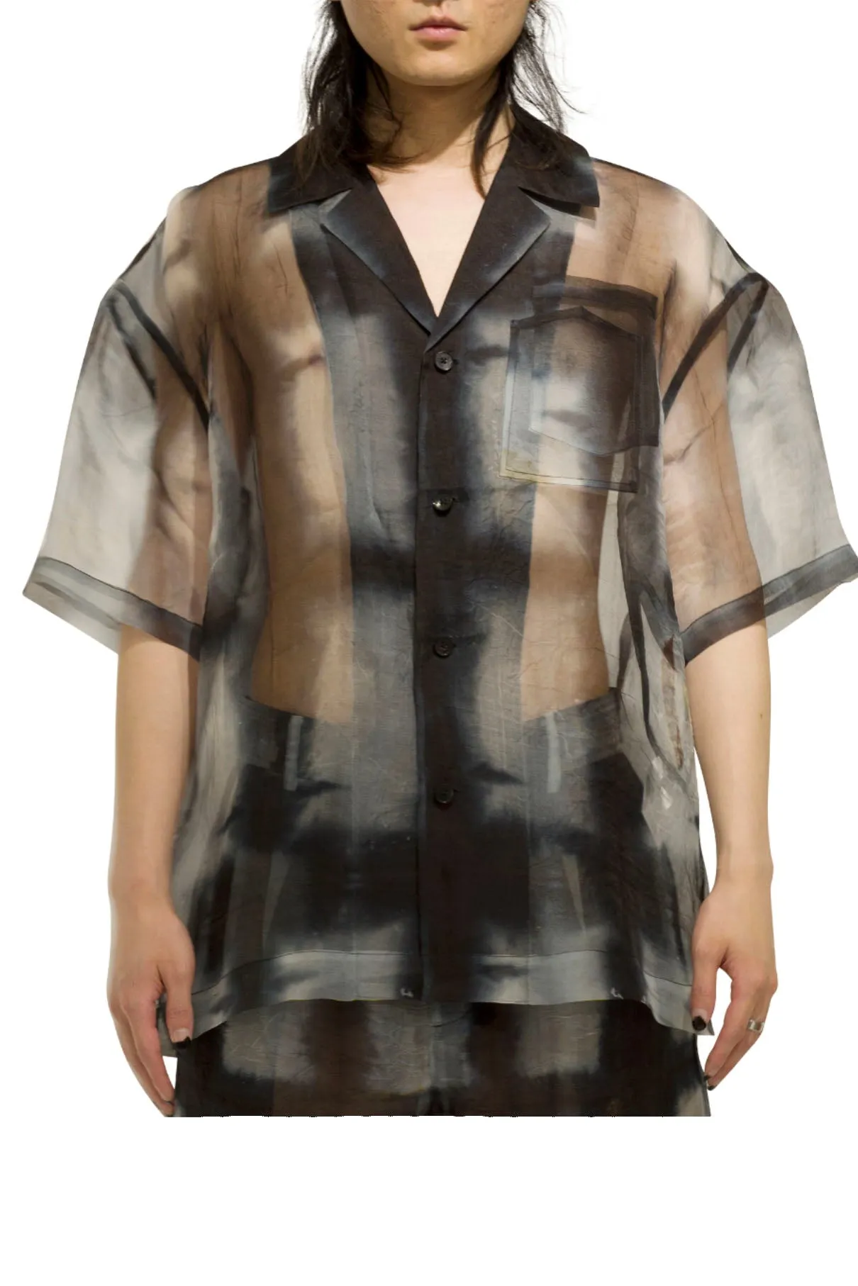 Black Natural Plant Dye Shirt