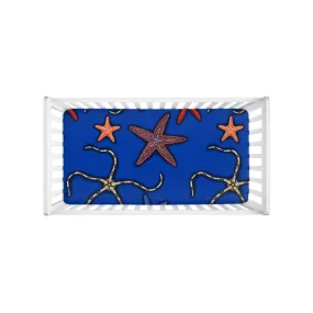 Blue Starfish Crib Sheet