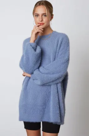 Blue Sweater Dress