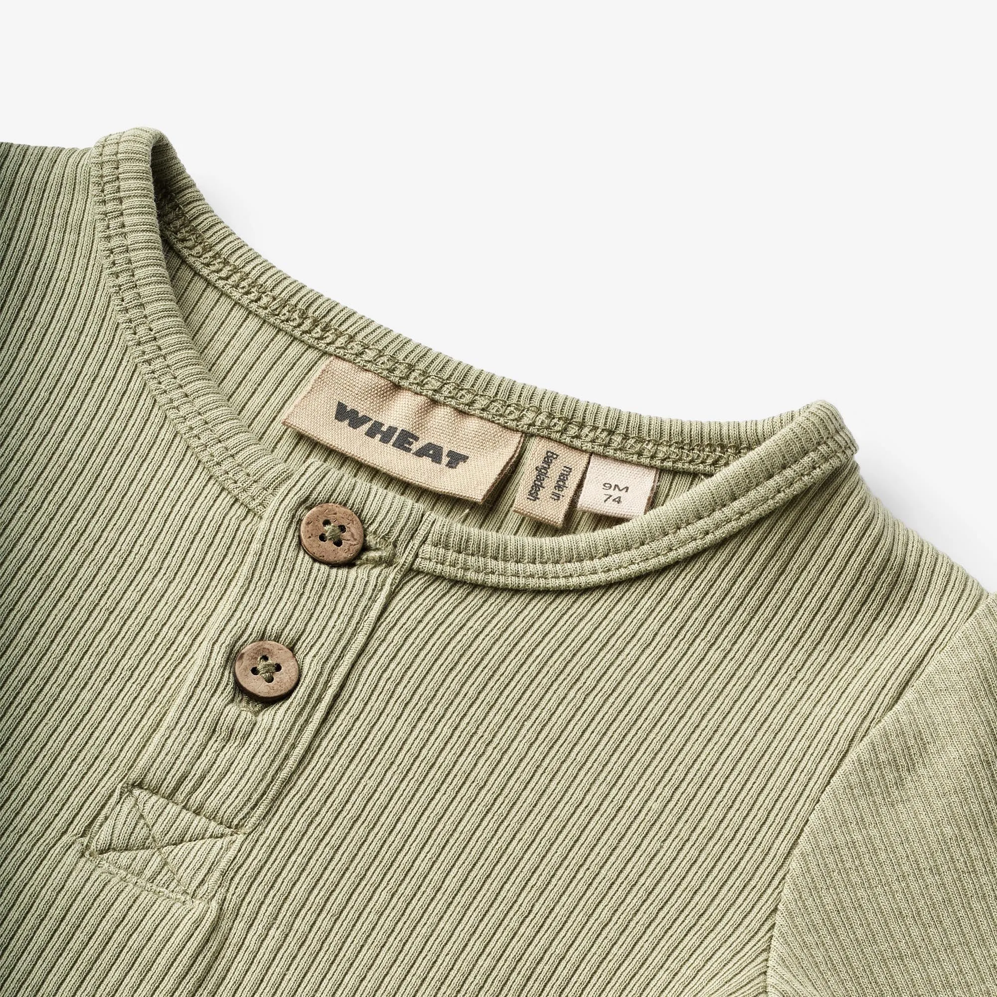 Body L/S Benny - green tea