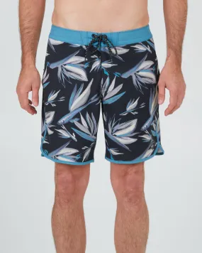 Breaker Black Blue Boardshort