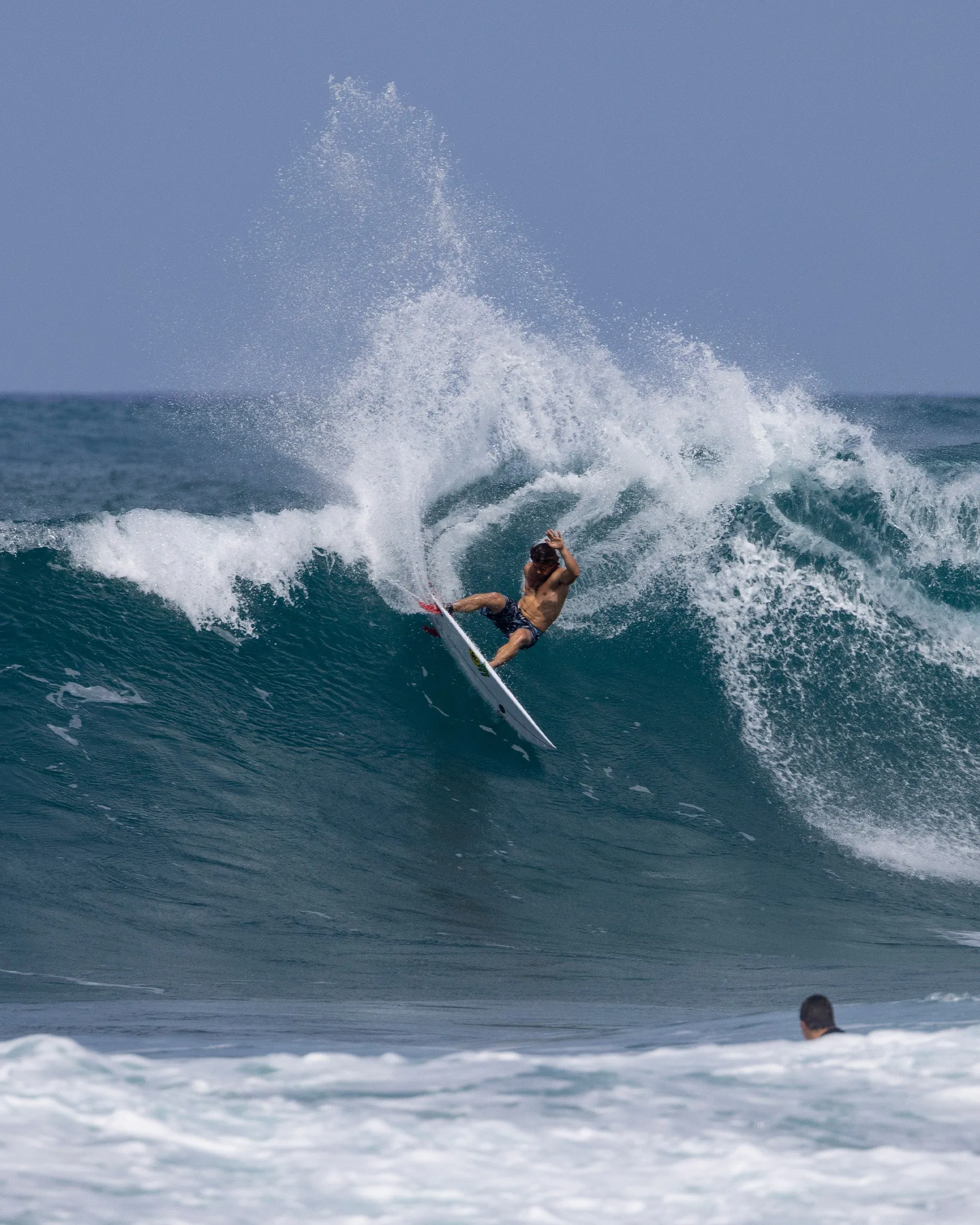 Breaker Black Blue Boardshort