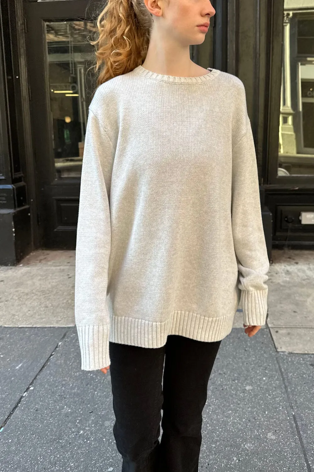 Brianna Cotton Sweater