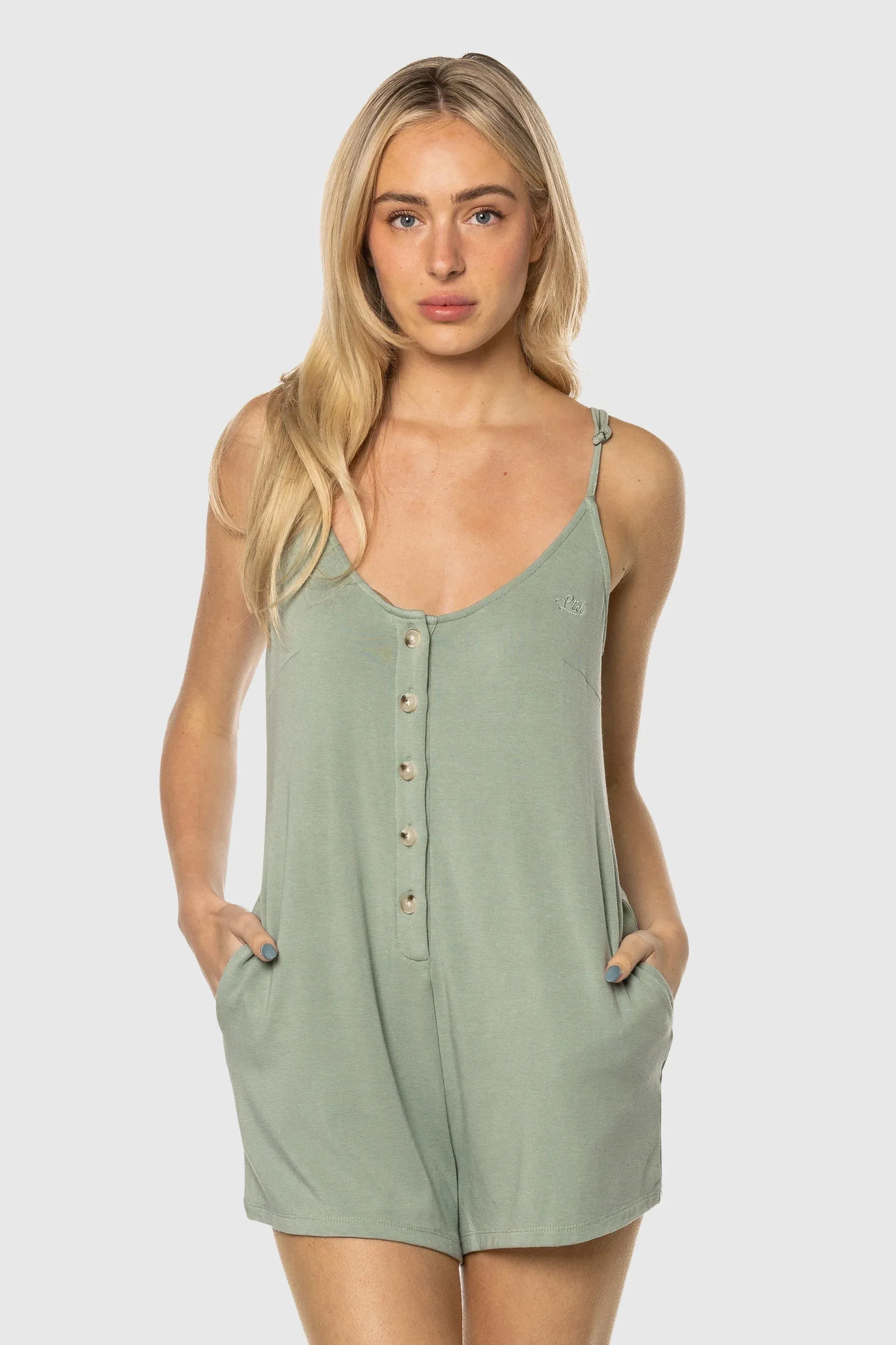 Button Up Romper