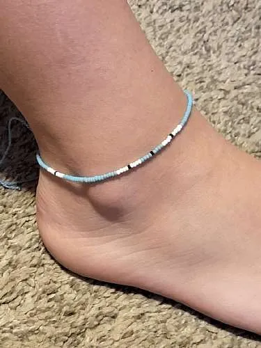 Cali Surf Anklet  - Blue