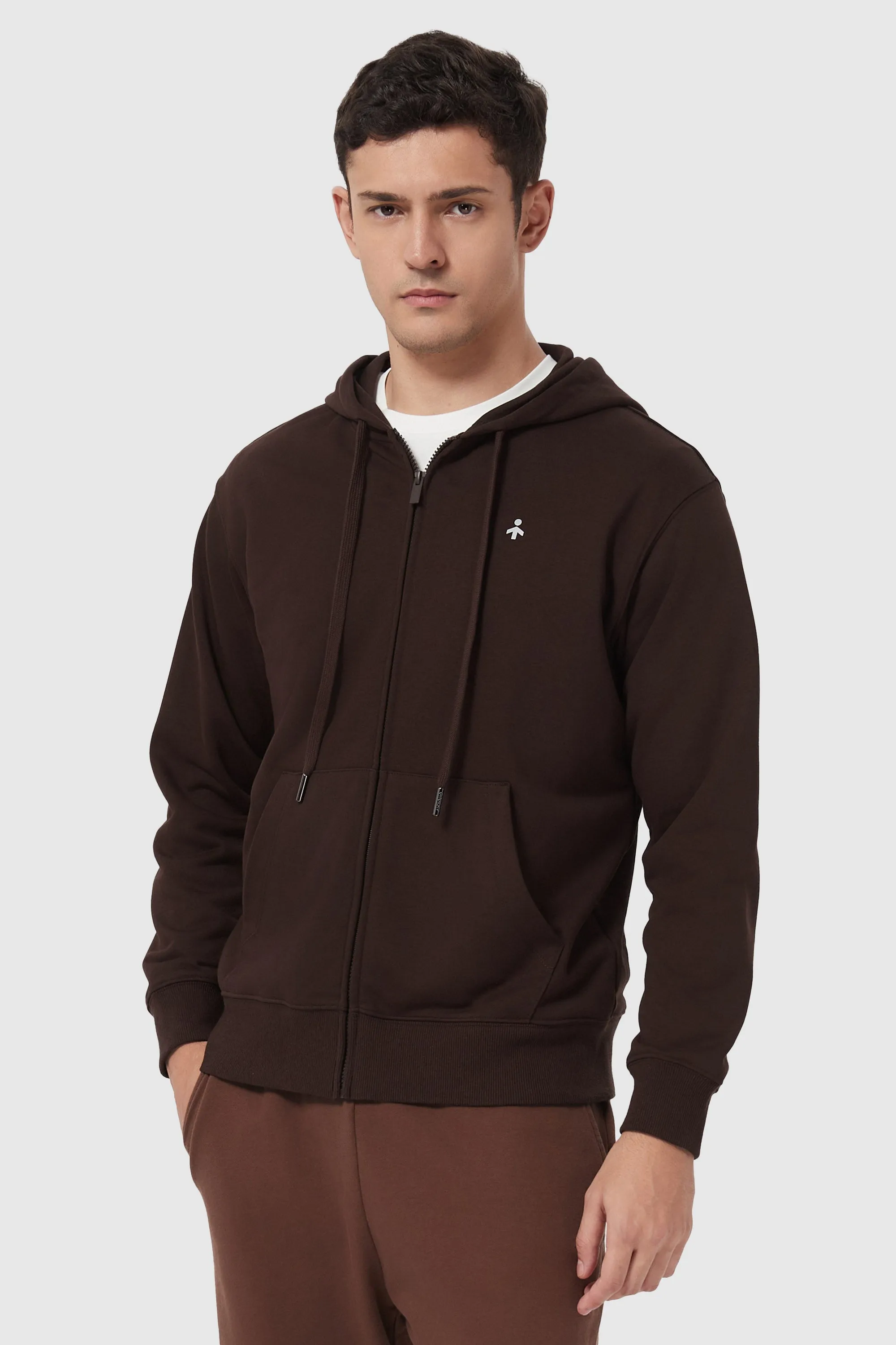 Casual Full-Zip Hoodie