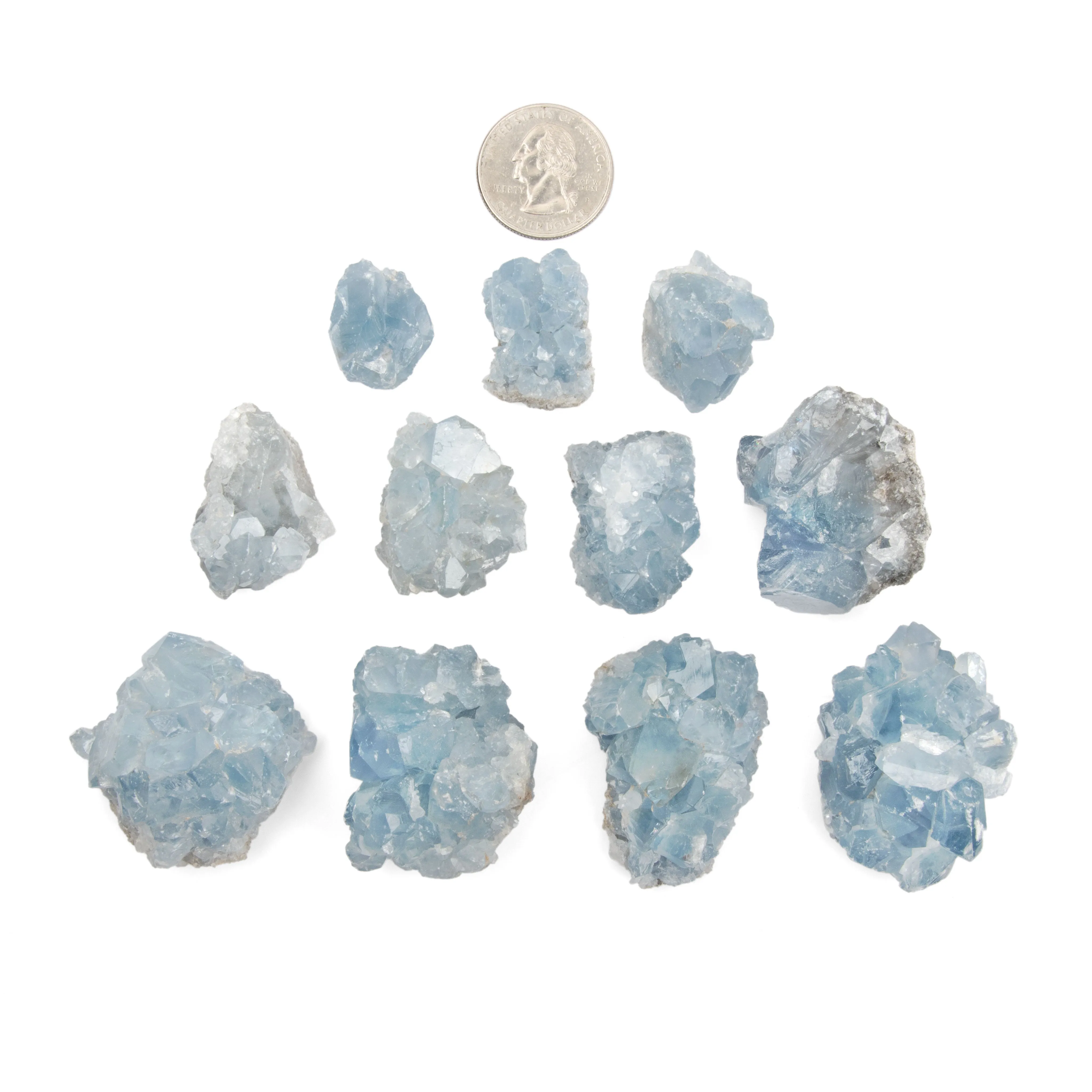 Celestite - Half-Geodes, Small