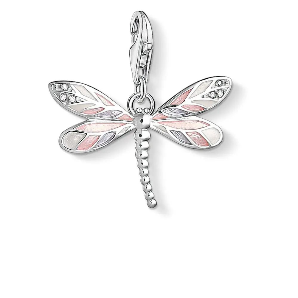 CHARM CLUB STERLING SILVER DRAGONFLY CHARM