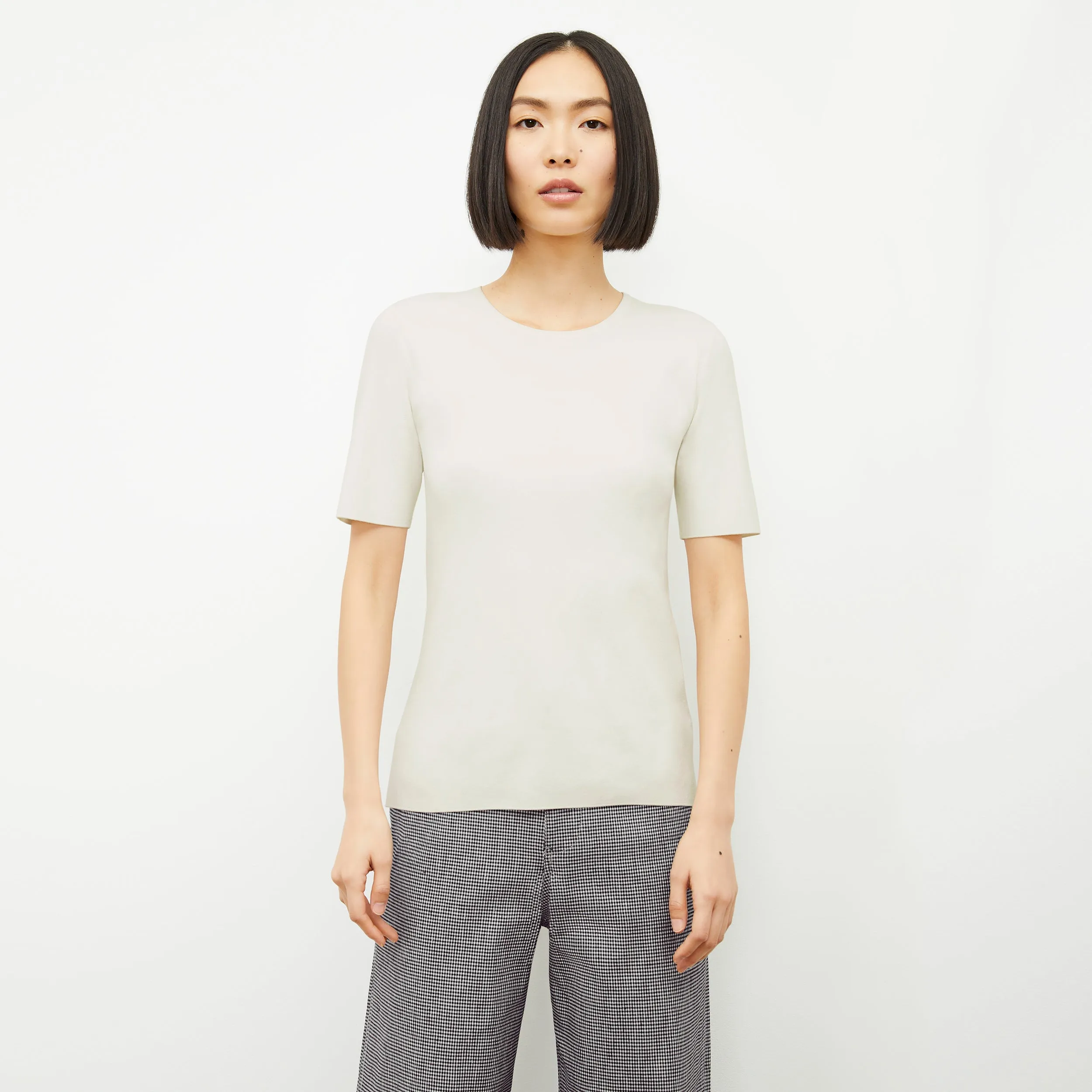 Choe Top - Eco 365Knit :: Ivory