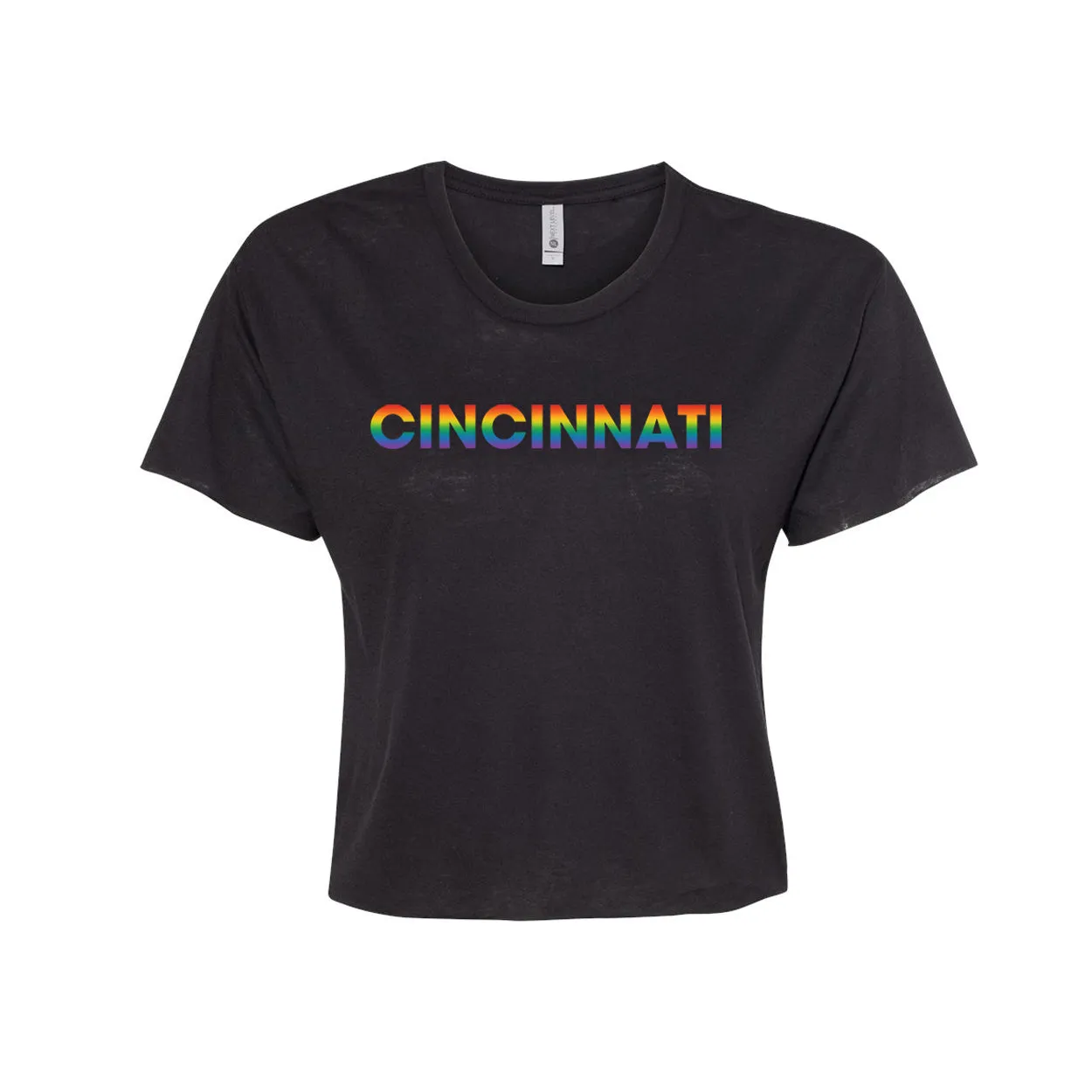 Cincinnati - Pride Front - Women's Boutique Crop