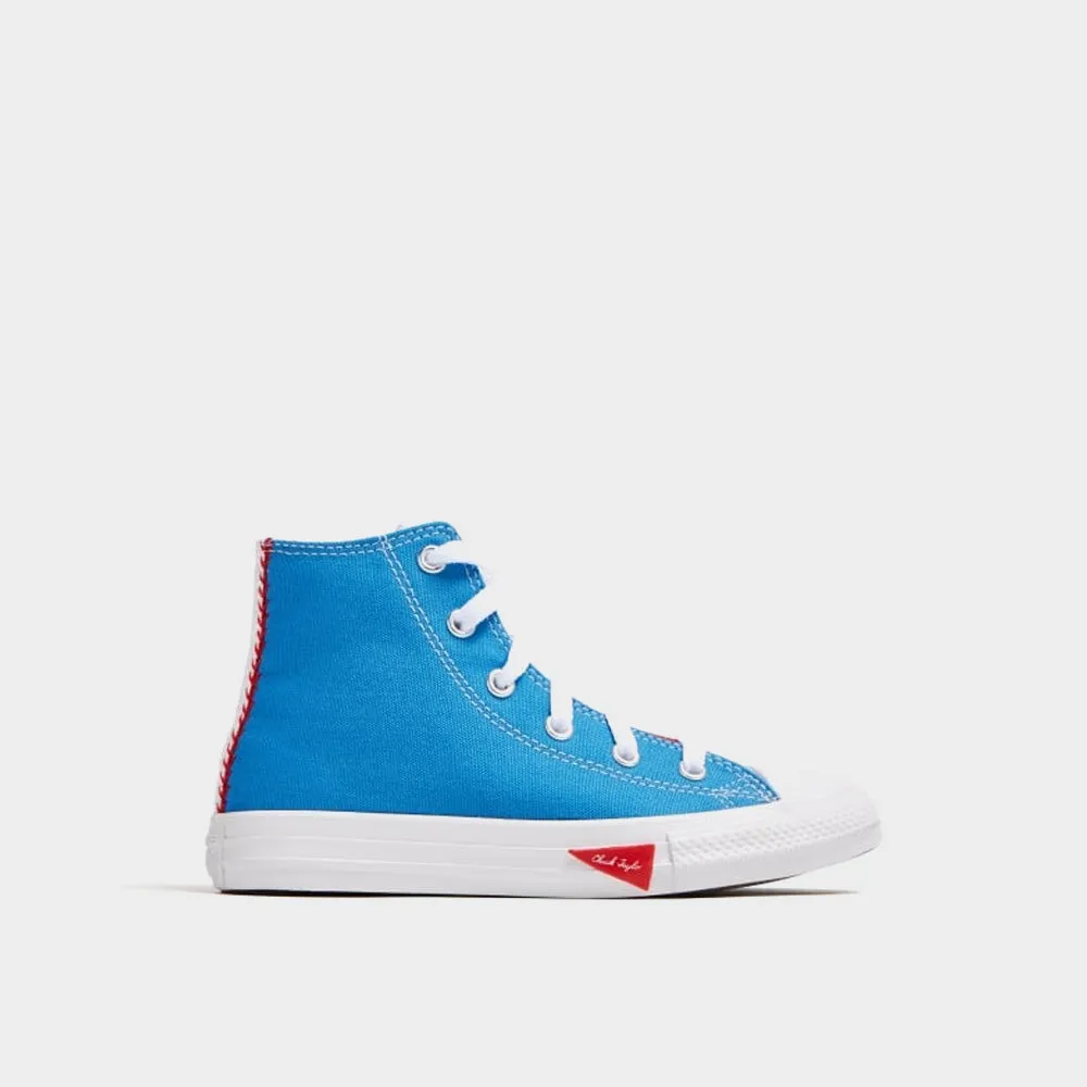 Converse Kids Chuck Taylor All Star Retro TrI-Panel Sneaker Blue/Multi _ 181060 _ Blue