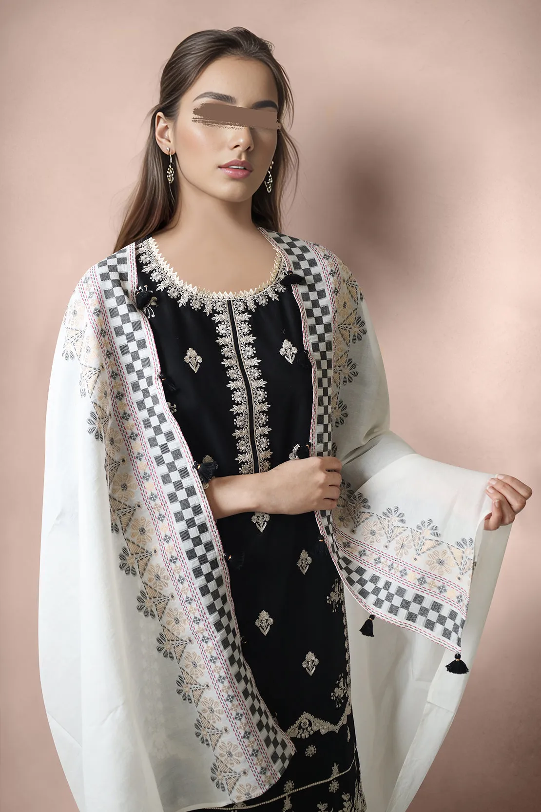 Cotton Jacquard dupatta