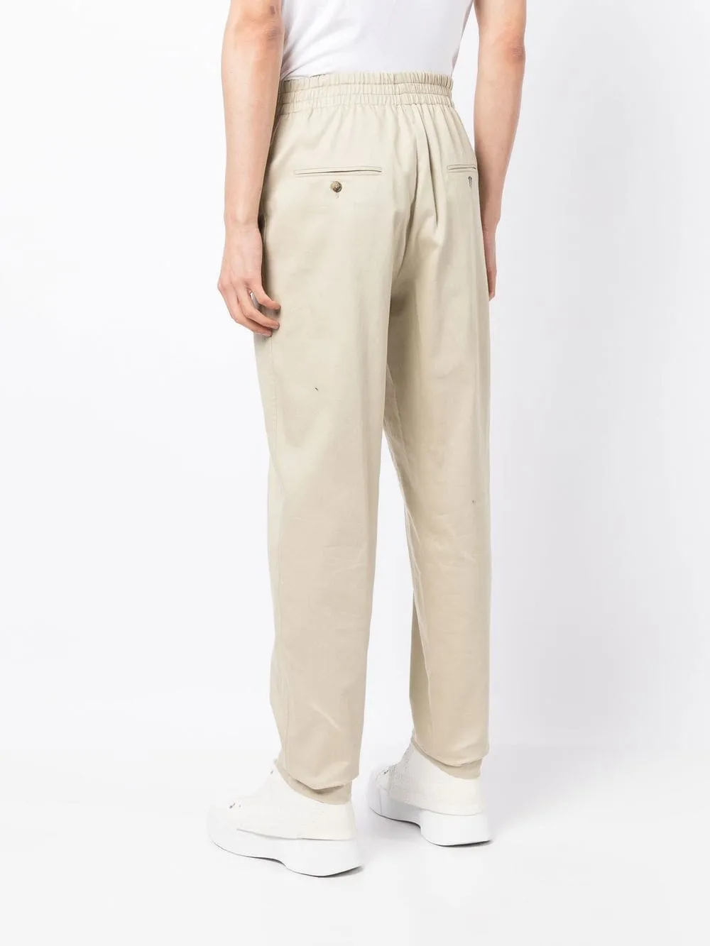 Cotton Tapered-Trousers