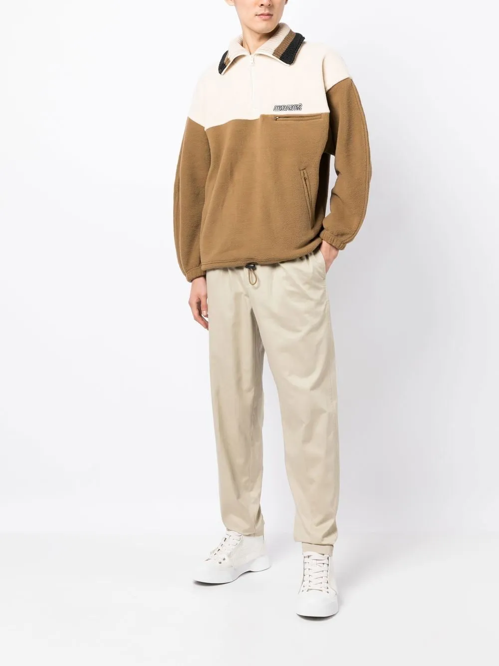 Cotton Tapered-Trousers