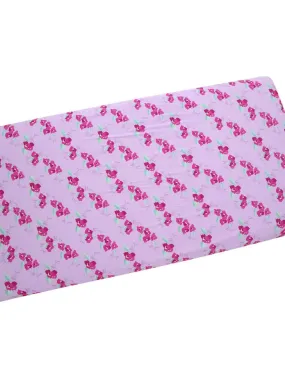 Crib Sheet - Floral Lilac