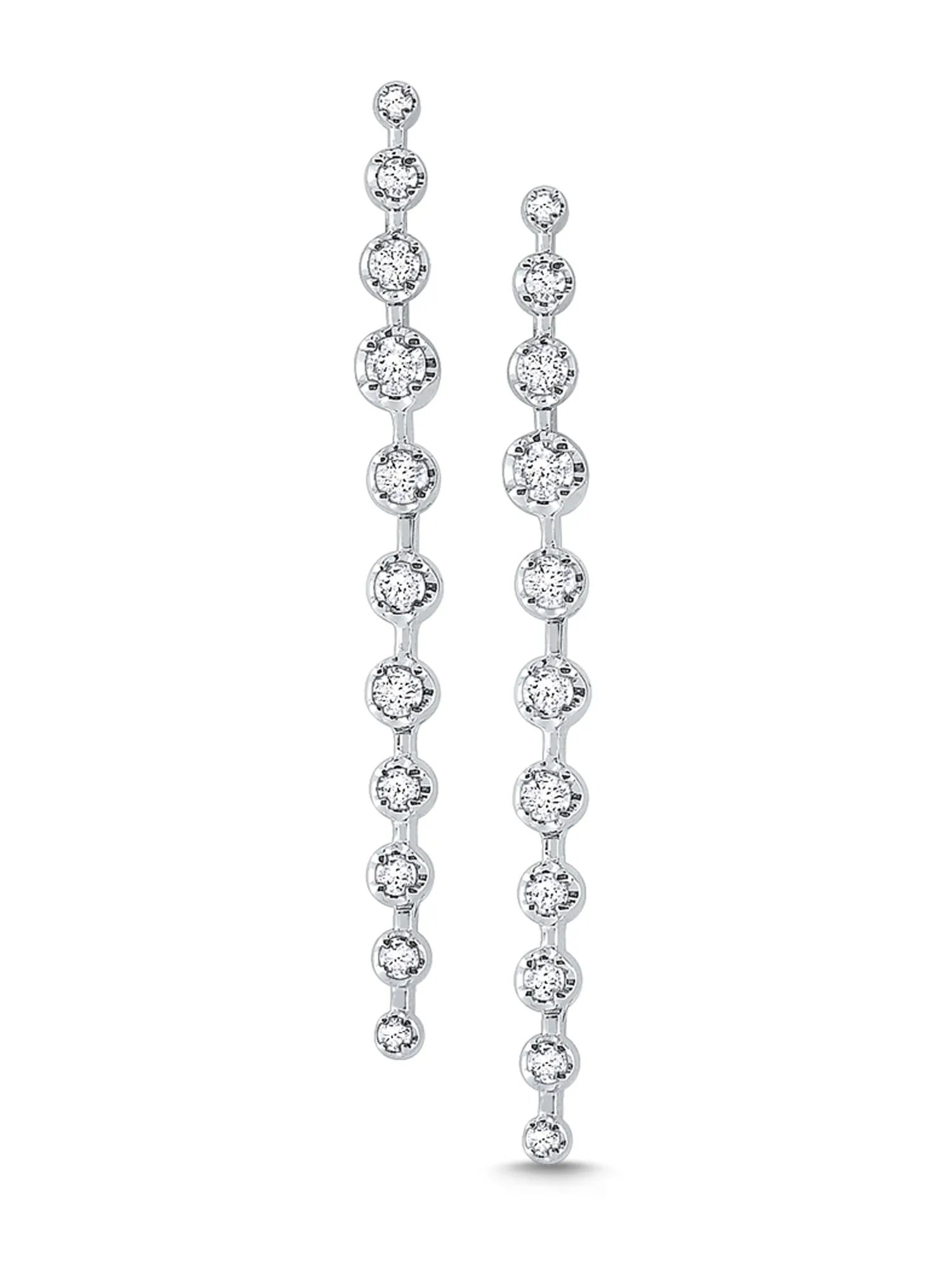 Diamond Strand Earrings