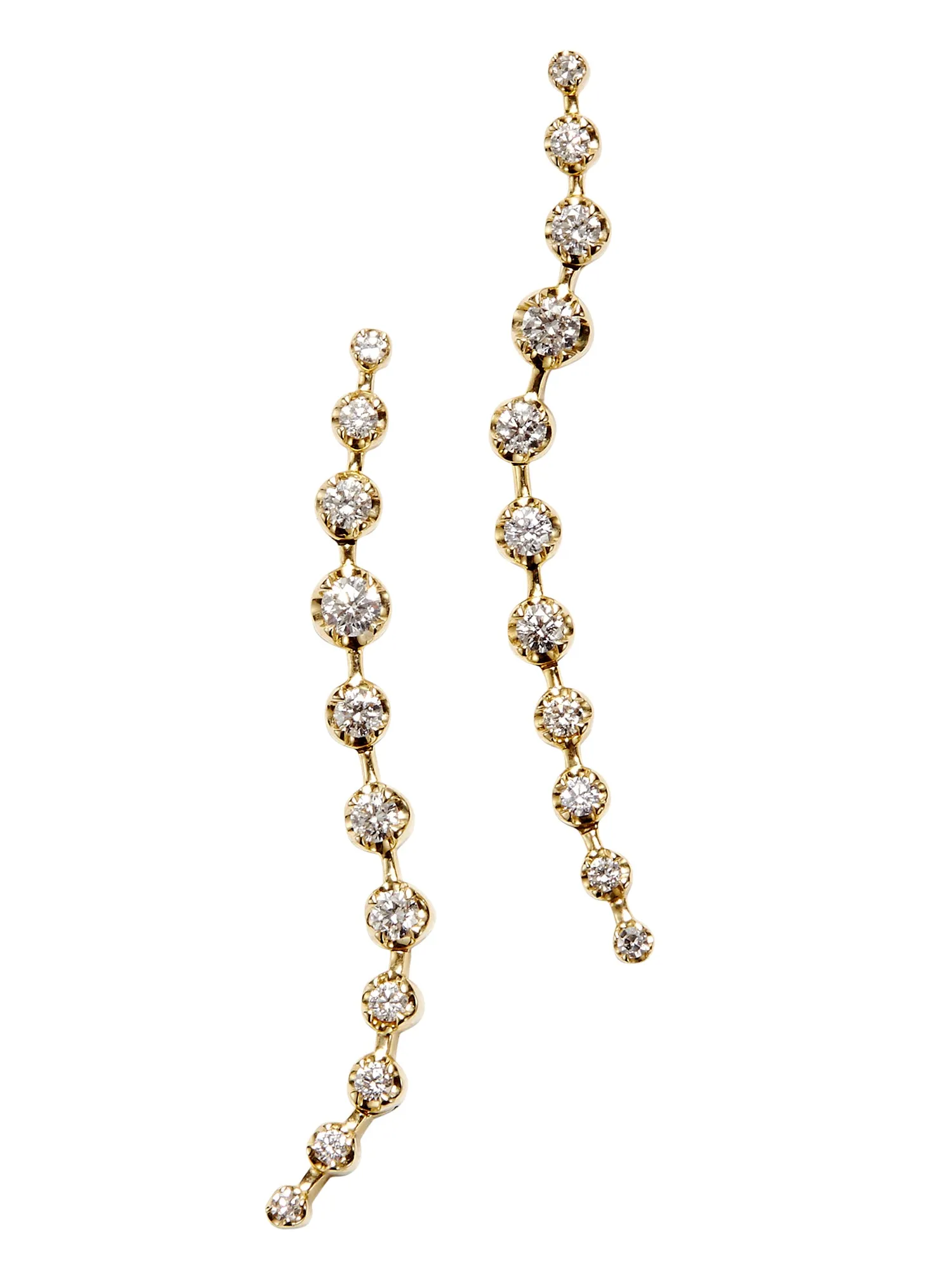 Diamond Strand Earrings