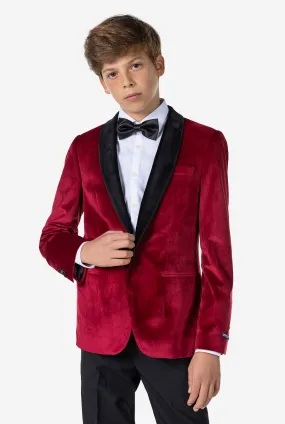 Dinner Jacket - Burgundy