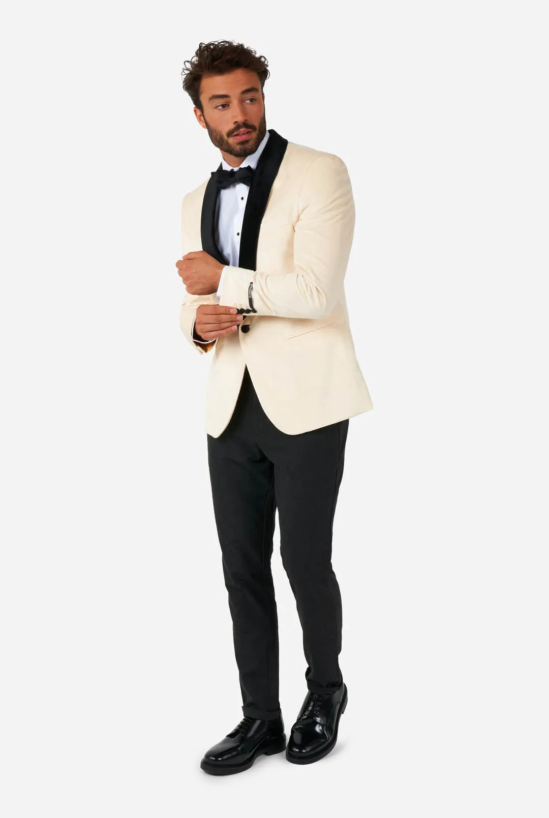 Dinner Jacket - Ivory Champagne