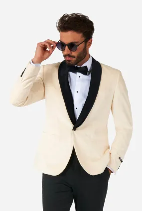 Dinner Jacket - Ivory Champagne