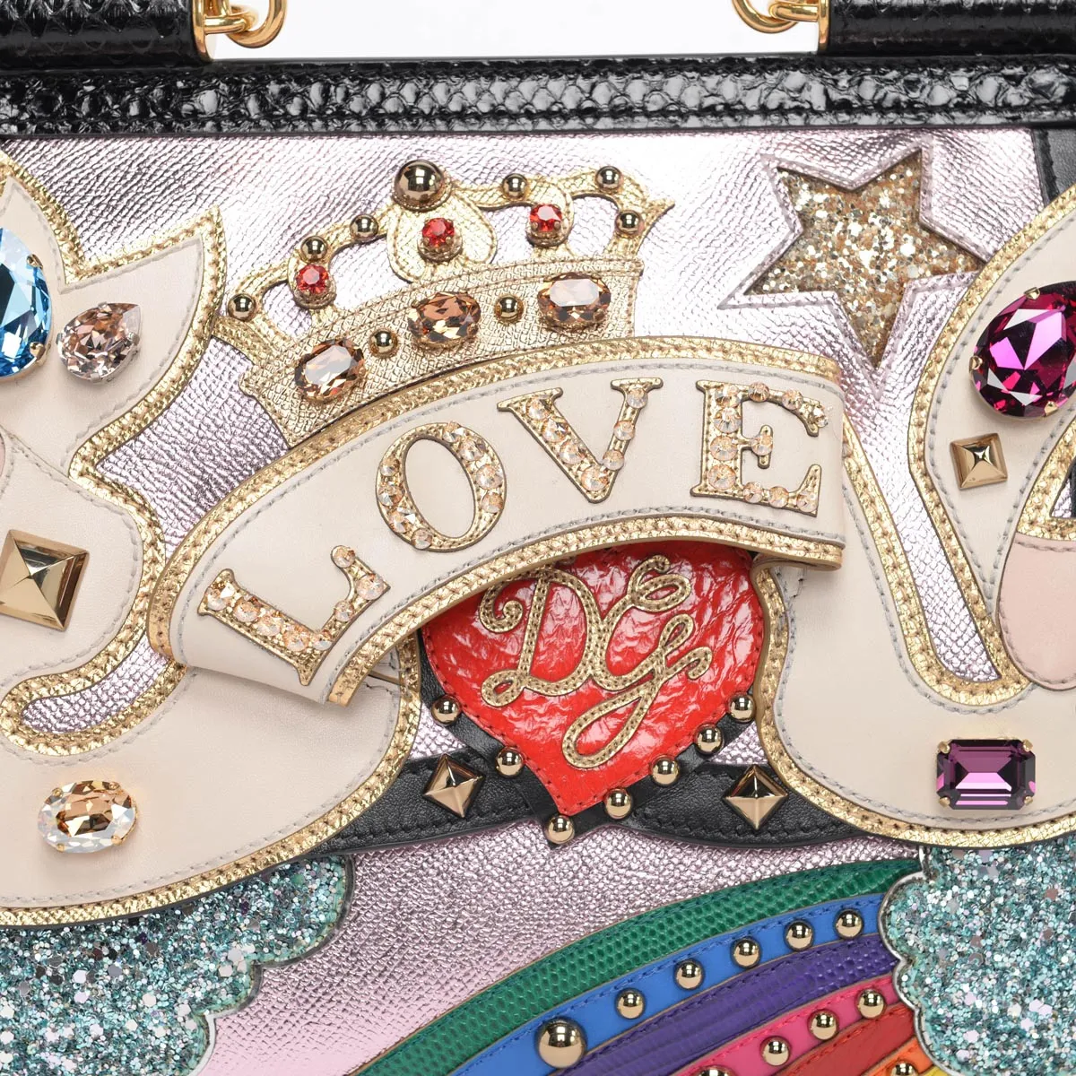 Dolce & Gabbana Multi-Colour Sicily Love Bag