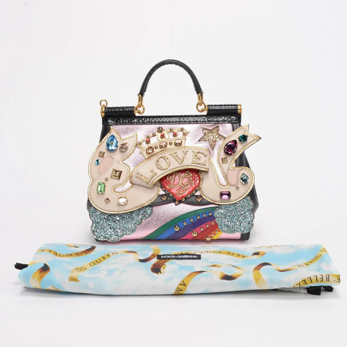 Dolce & Gabbana Multi-Colour Sicily Love Bag