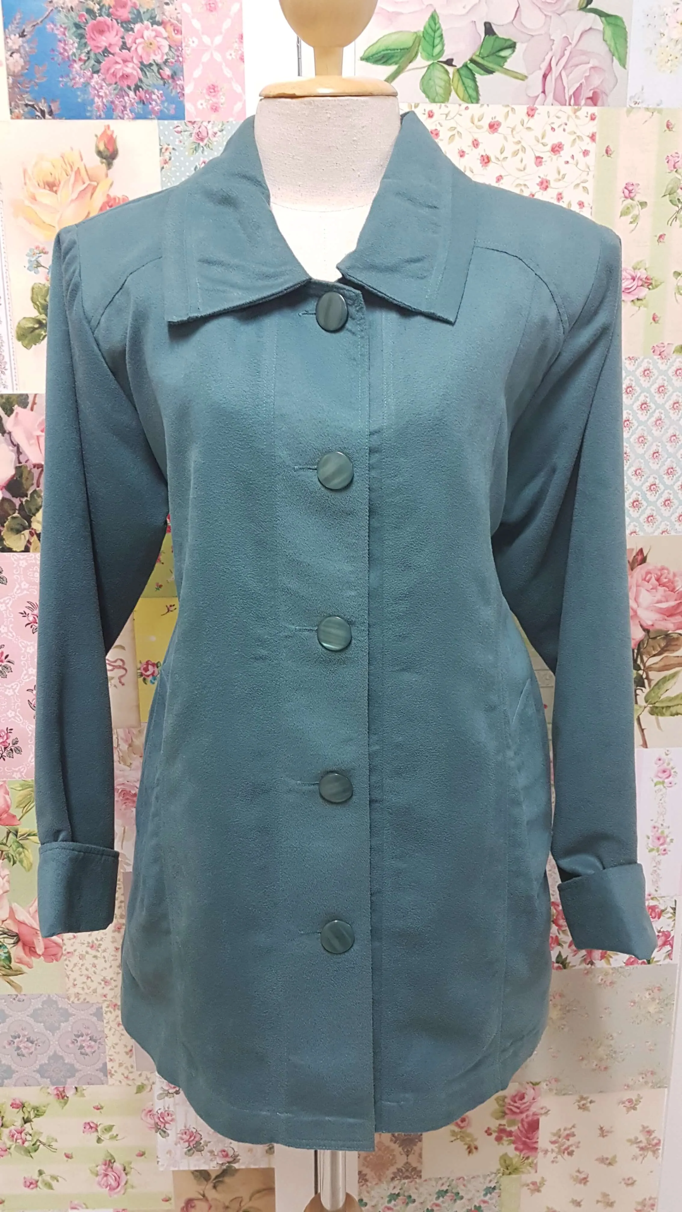 Duck Egg Blue Jacket YD041